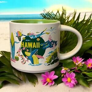 Starbucks 2024 Hawaii Discovery Series Coffee Mug 14 oz Collectible EUC